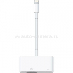 Оригинальный переходник Apple Lightning to VGA Adapter (MD825ZM/A)